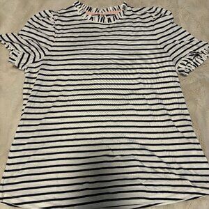 Boden Supersoft Frill Detail T-shirt